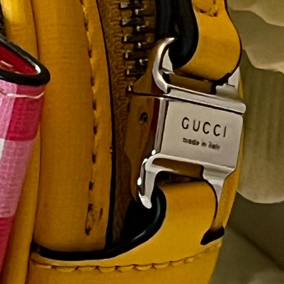 Gucci‎ Kids GG|Supreme Mini Crossbody Bag Beige Canvas Leather|Authentic - Picture 5 of 13